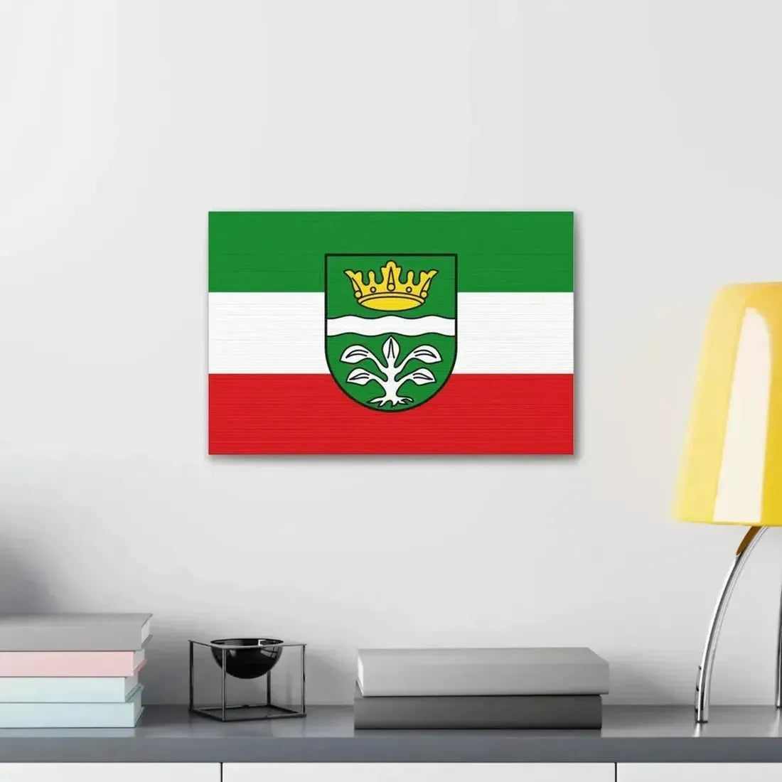 Flag of Mayen Koblenz Germany - Canvas Wall Art - The Sticker Space