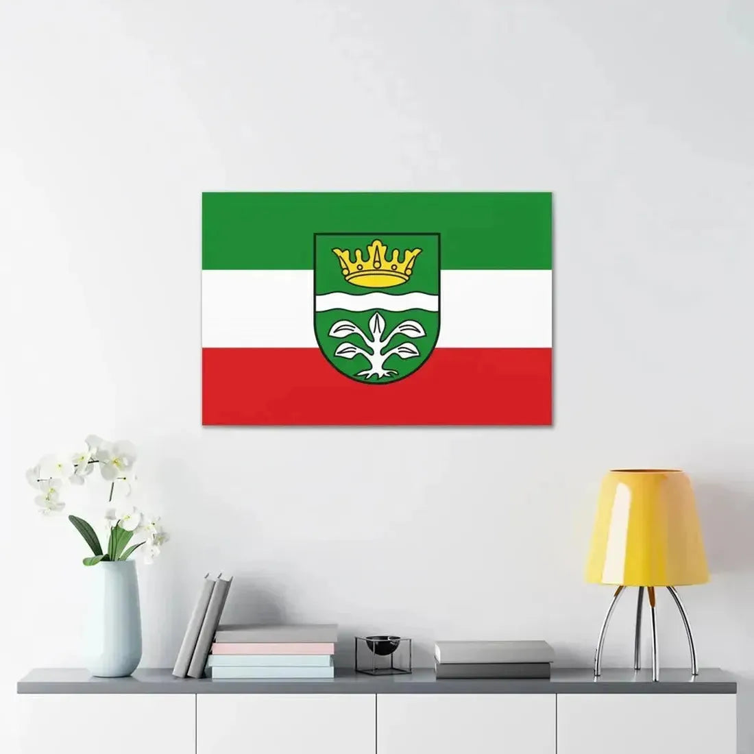 Flag of Mayen Koblenz Germany - Canvas Wall Art - The Sticker Space