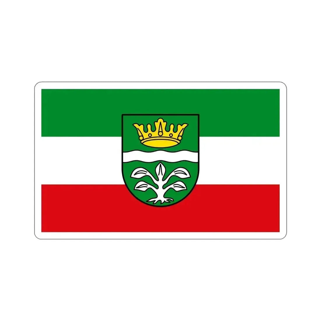 Flag of Mayen Koblenz Germany STICKER Vinyl Die-Cut Decal 6 Inch - The Sticker Space