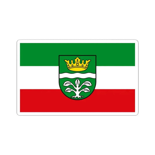 Flag of Mayen Koblenz Germany - STICKER Vinyl Kiss-Cut Decal 2 Inch White - The Sticker Space