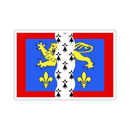 Flag of Mayenne France 2 STICKER Vinyl Die-Cut Decal 6 Inch - The Sticker Space