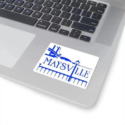 Flag of Maysville Kentucky (United States) STICKER Vinyl Kiss-Cut Decal - The Sticker Space