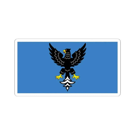 Flag of Mazyr (Belarus) STICKER Vinyl Kiss-Cut Decal 2 Inch White - The Sticker Space