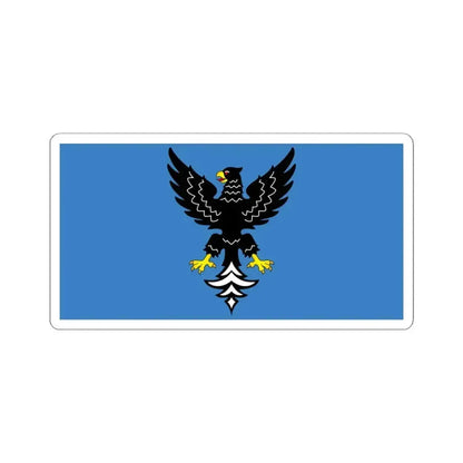 Flag of Mazyr (Belarus) STICKER Vinyl Kiss-Cut Decal 6 Inch White - The Sticker Space