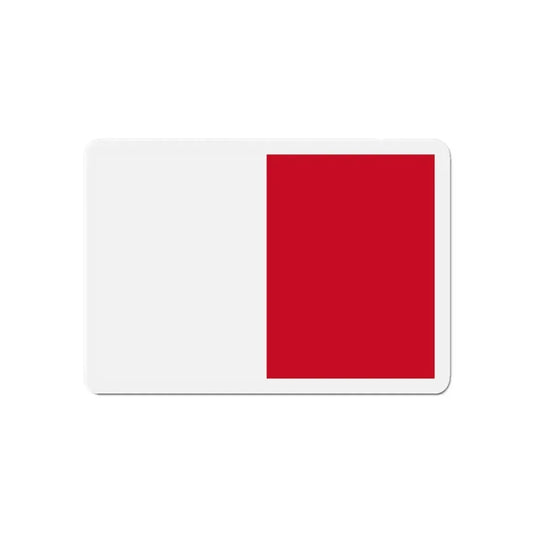 Flag of Mdina Malta - Refrigerator Magnet 6 Inch - The Sticker Space