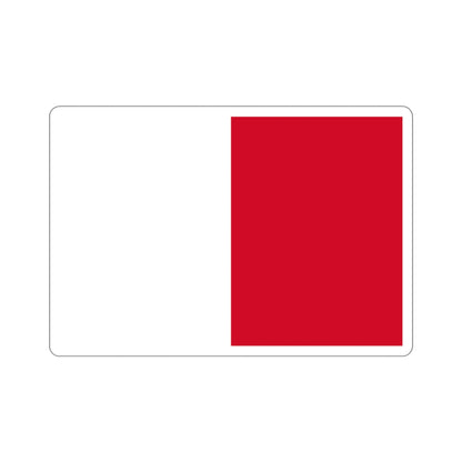 Flag of Mdina Malta STICKER Vinyl Die-Cut Decal-2 Inch-The Sticker Space