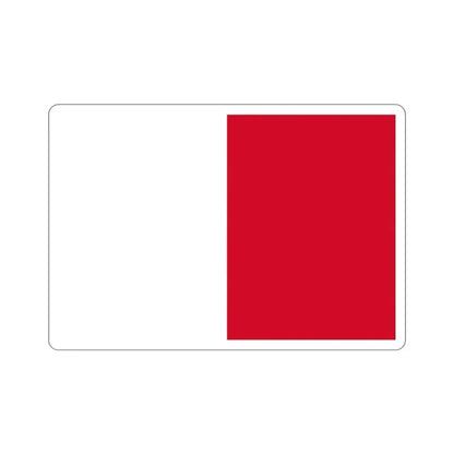 Flag of Mdina Malta STICKER Vinyl Die-Cut Decal 2 Inch - The Sticker Space