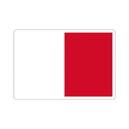Flag of Mdina Malta STICKER Vinyl Die-Cut Decal 3 Inch - The Sticker Space