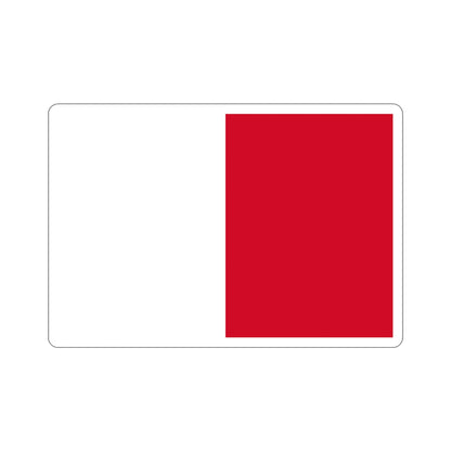 Flag of Mdina Malta STICKER Vinyl Die-Cut Decal-3 Inch-The Sticker Space