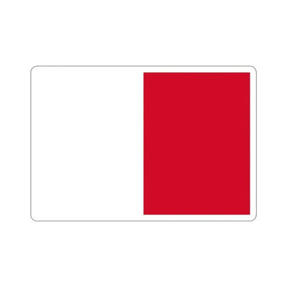 Flag of Mdina Malta STICKER Vinyl Die-Cut Decal 4 Inch - The Sticker Space