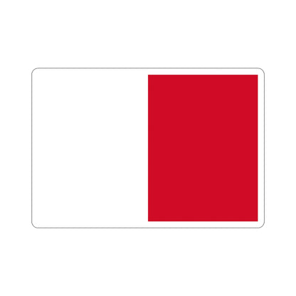 Flag of Mdina Malta STICKER Vinyl Die-Cut Decal-5 Inch-The Sticker Space