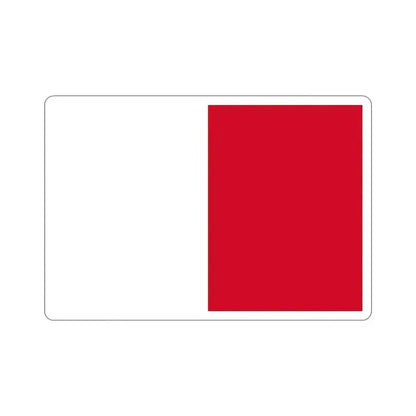 Flag of Mdina Malta STICKER Vinyl Die-Cut Decal 6 Inch - The Sticker Space