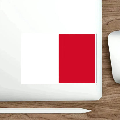 Flag of Mdina Malta STICKER Vinyl Die-Cut Decal - The Sticker Space