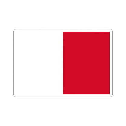 Flag of Mdina Malta STICKER Vinyl Die-Cut Decal - The Sticker Space