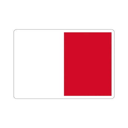 Flag of Mdina Malta STICKER Vinyl Die-Cut Decal - The Sticker Space