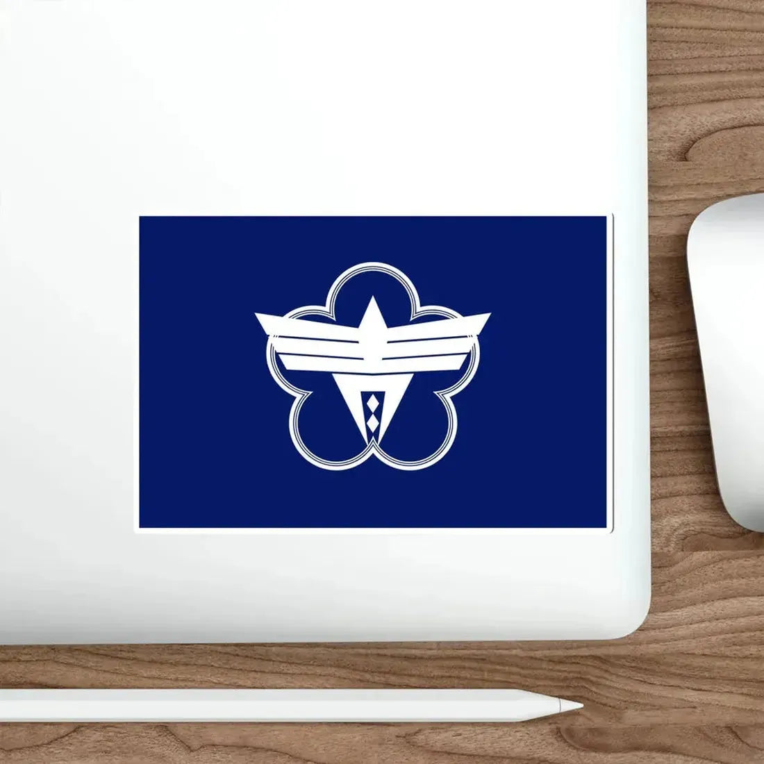Flag of Ōme Tokyo Japan STICKER Vinyl Die-Cut Decal - The Sticker Space