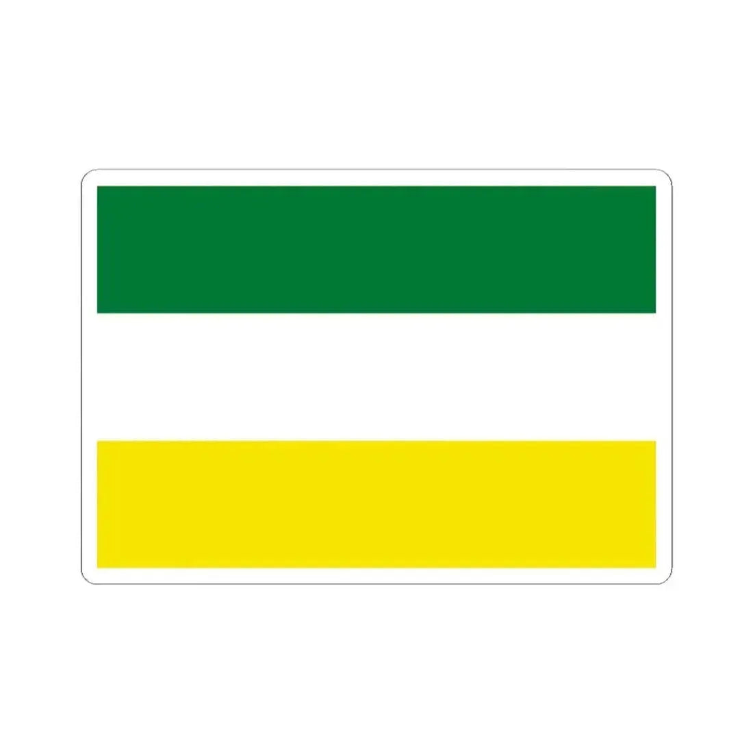 Flag of Mecapaca Bolivia (Bolivia) STICKER Vinyl Kiss-Cut Decal 2 Inch White - The Sticker Space