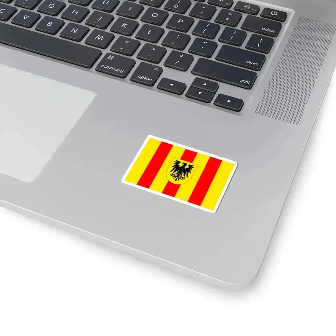 Flag of Mechlin (Belgium) STICKER Vinyl Kiss-Cut Decal - The Sticker Space