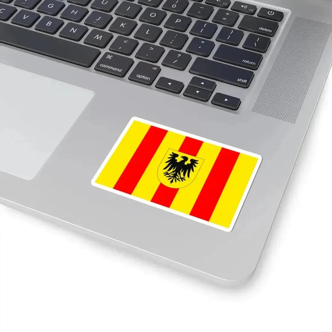 Flag of Mechlin (Belgium) STICKER Vinyl Kiss-Cut Decal - The Sticker Space