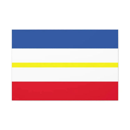 Flag of Mecklenburg Vorpommern Germany - Canvas Wall Art 36" x 24" 1.25" - The Sticker Space