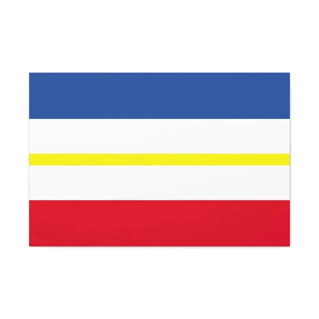 Flag of Mecklenburg Vorpommern Germany - Canvas Wall Art - The Sticker Space
