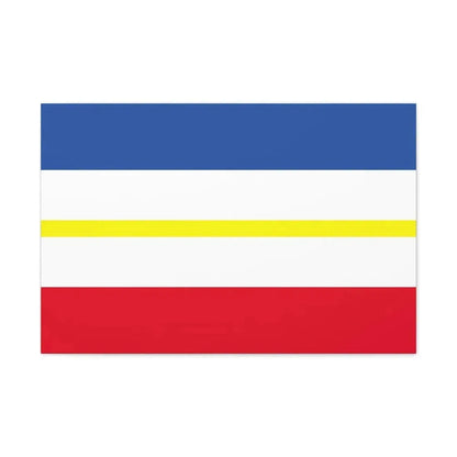 Flag of Mecklenburg Vorpommern Germany - Canvas Wall Art - The Sticker Space