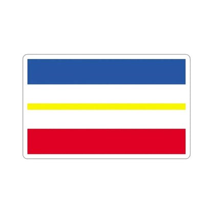 Flag of Mecklenburg Vorpommern Germany STICKER Vinyl Die-Cut Decal 3 Inch - The Sticker Space