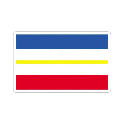 Flag of Mecklenburg Vorpommern Germany STICKER Vinyl Die-Cut Decal 4 Inch - The Sticker Space
