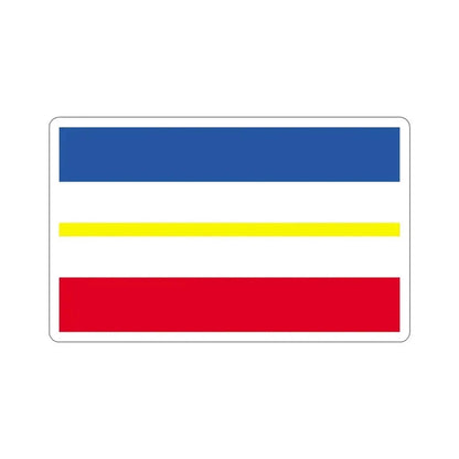 Flag of Mecklenburg Vorpommern Germany STICKER Vinyl Die-Cut Decal 5 Inch - The Sticker Space