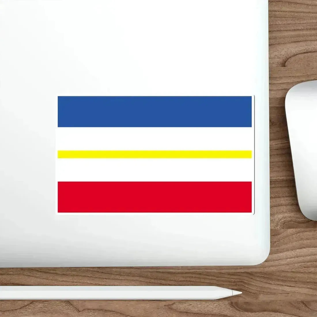 Flag of Mecklenburg Vorpommern Germany STICKER Vinyl Die-Cut Decal - The Sticker Space