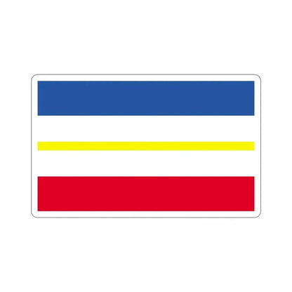 Flag of Mecklenburg Vorpommern Germany STICKER Vinyl Die-Cut Decal - The Sticker Space