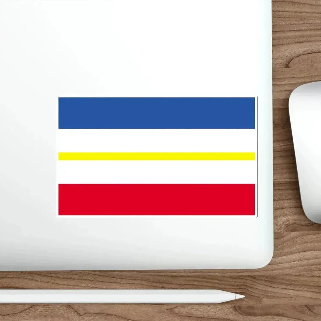 Flag of Mecklenburg Vorpommern Germany STICKER Vinyl Die-Cut Decal - The Sticker Space