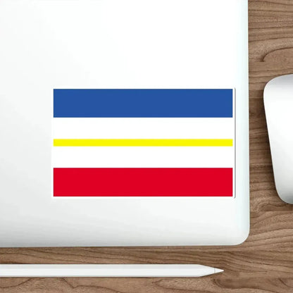 Flag of Mecklenburg Vorpommern Germany STICKER Vinyl Die-Cut Decal - The Sticker Space