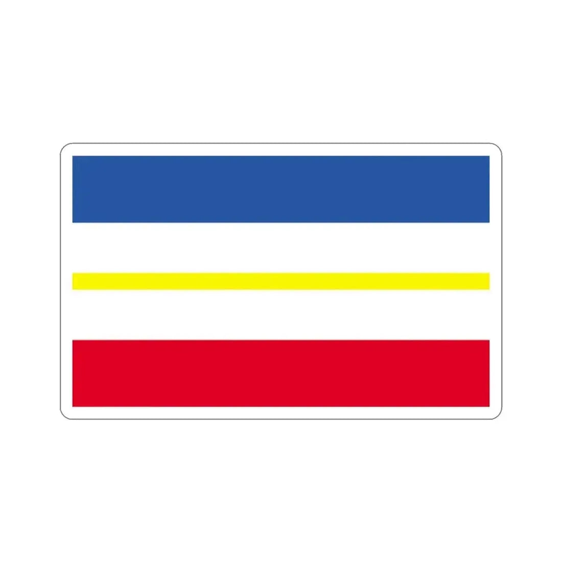 Flag of Mecklenburg Vorpommern Germany STICKER Vinyl Die-Cut Decal - The Sticker Space