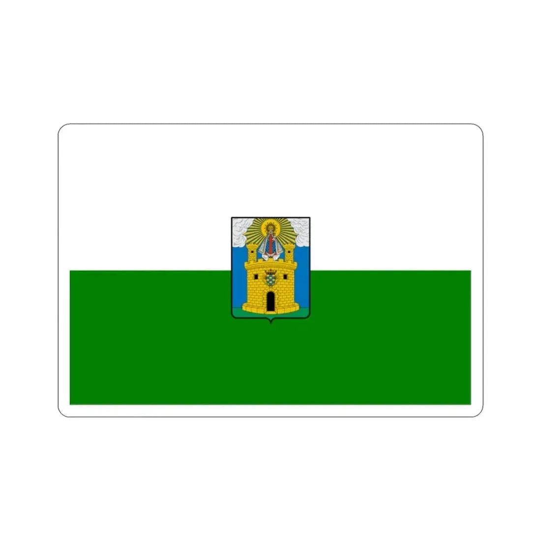 Flag of Medellín Colombia STICKER Vinyl Die-Cut Decal 2 Inch - The Sticker Space