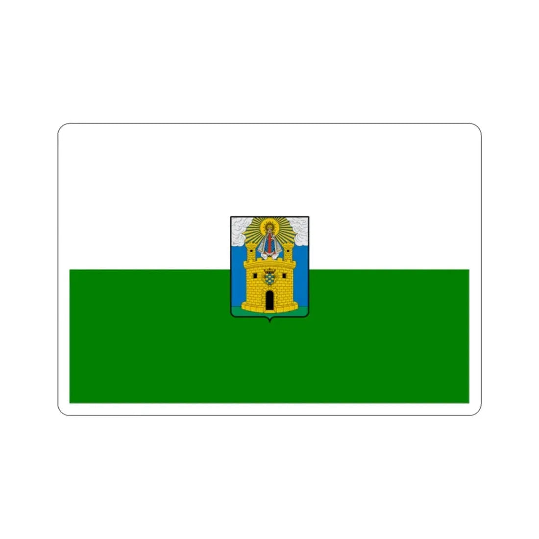 Flag of Medellín Colombia STICKER Vinyl Die-Cut Decal 2 Inch - The Sticker Space
