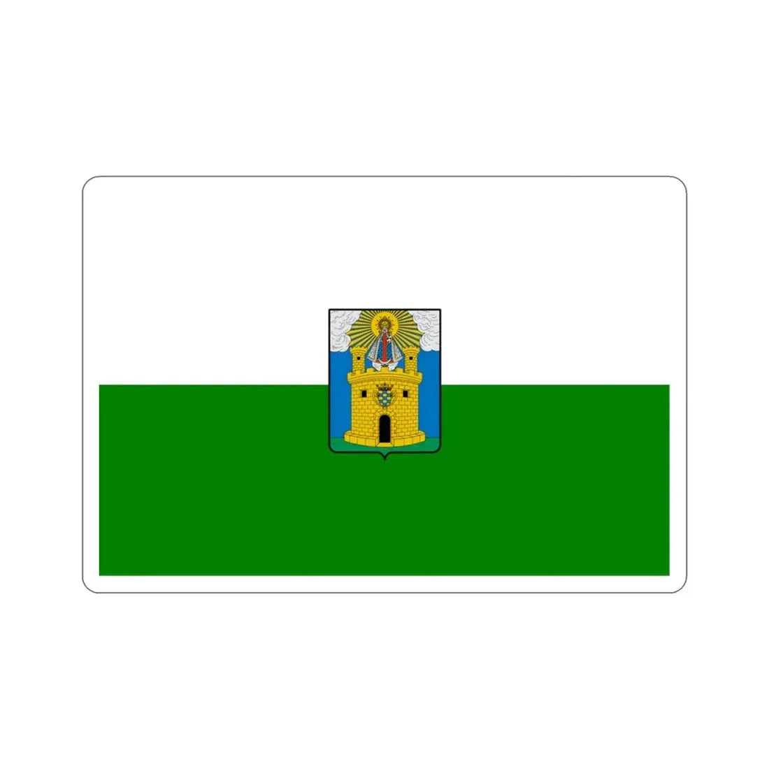 Flag of Medellín Colombia STICKER Vinyl Die-Cut Decal 3 Inch - The Sticker Space