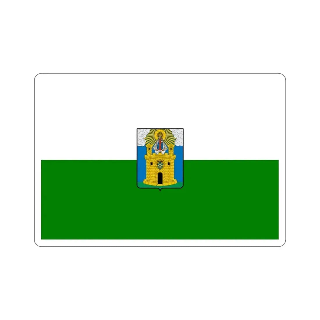 Flag of Medellín Colombia STICKER Vinyl Die-Cut Decal 4 Inch - The Sticker Space