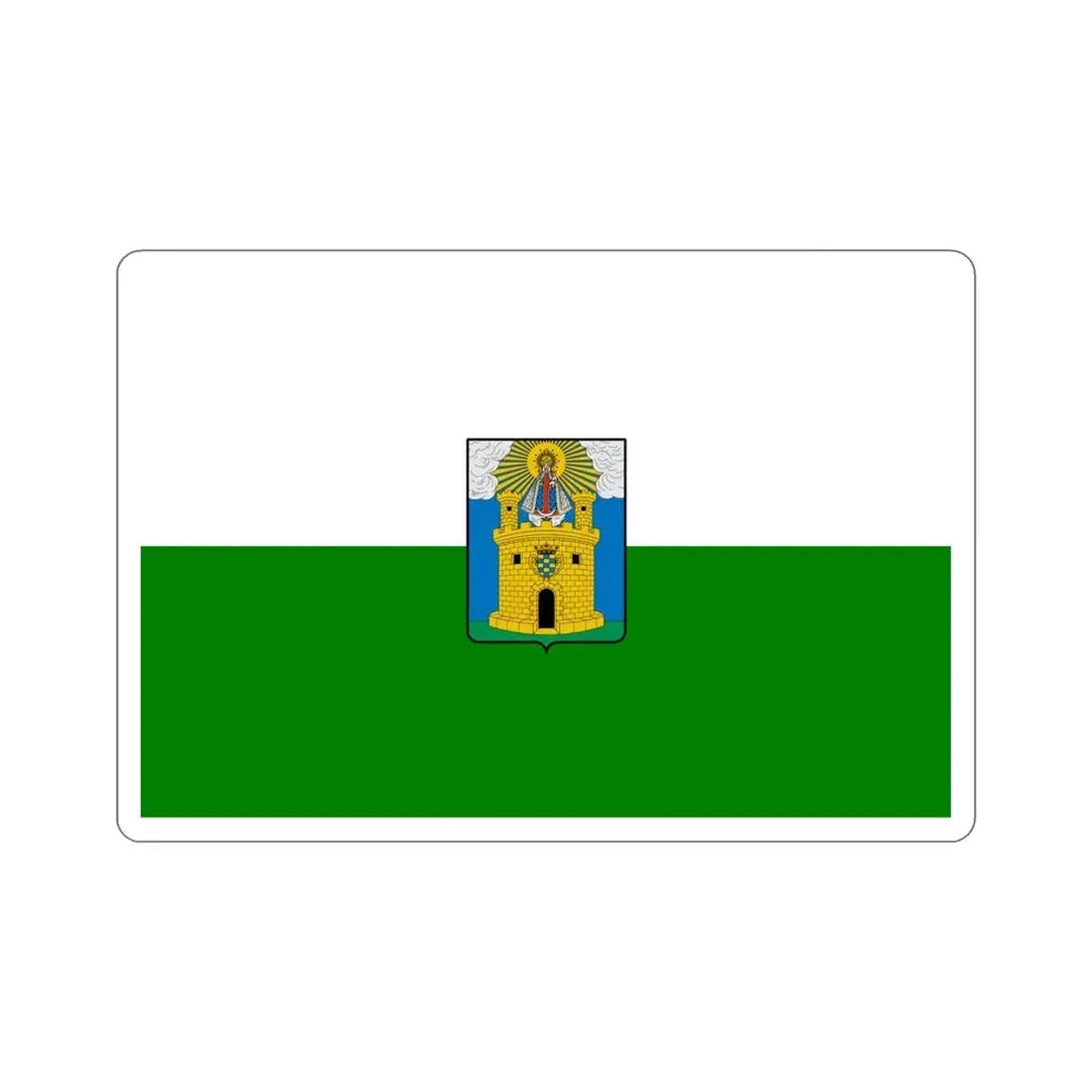 Flag of Medellín Colombia STICKER Vinyl Die-Cut Decal 5 Inch - The Sticker Space