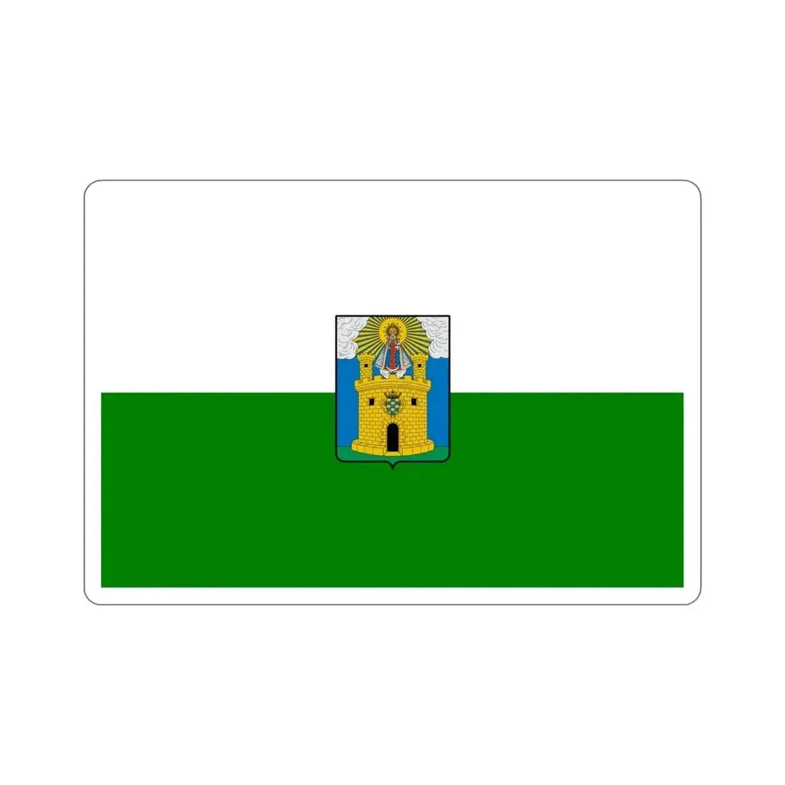 Flag of Medellín Colombia STICKER Vinyl Die-Cut Decal 6 Inch - The Sticker Space
