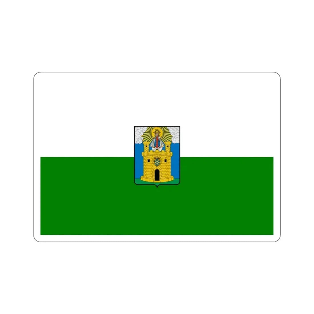Flag of Medellín Colombia STICKER Vinyl Die-Cut Decal 6 Inch - The Sticker Space