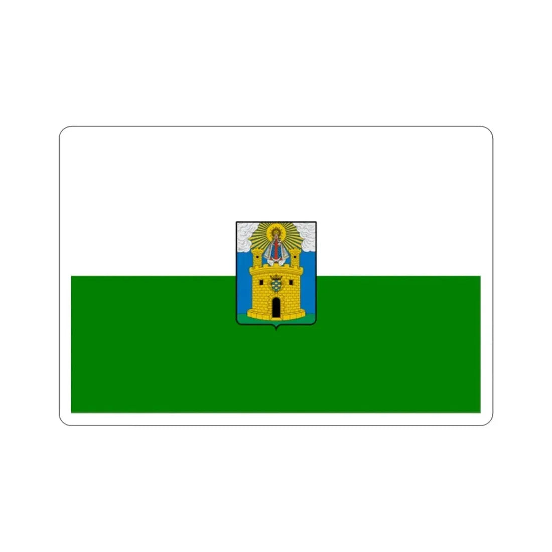 Flag of Medellín Colombia STICKER Vinyl Die-Cut Decal - The Sticker Space
