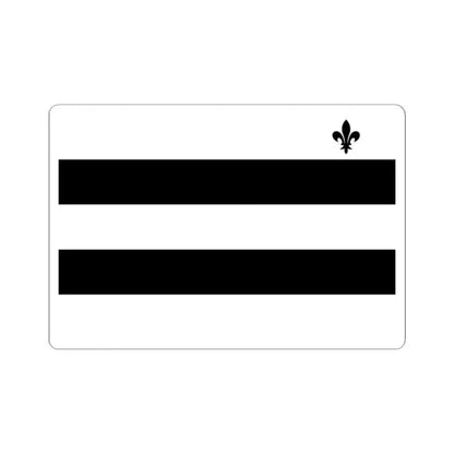 Flag of Meerhout (Belgium) STICKER Vinyl Kiss-Cut Decal 2 Inch White - The Sticker Space