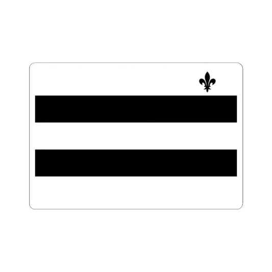 Flag of Meerhout (Belgium) STICKER Vinyl Kiss-Cut Decal 2 Inch White - The Sticker Space