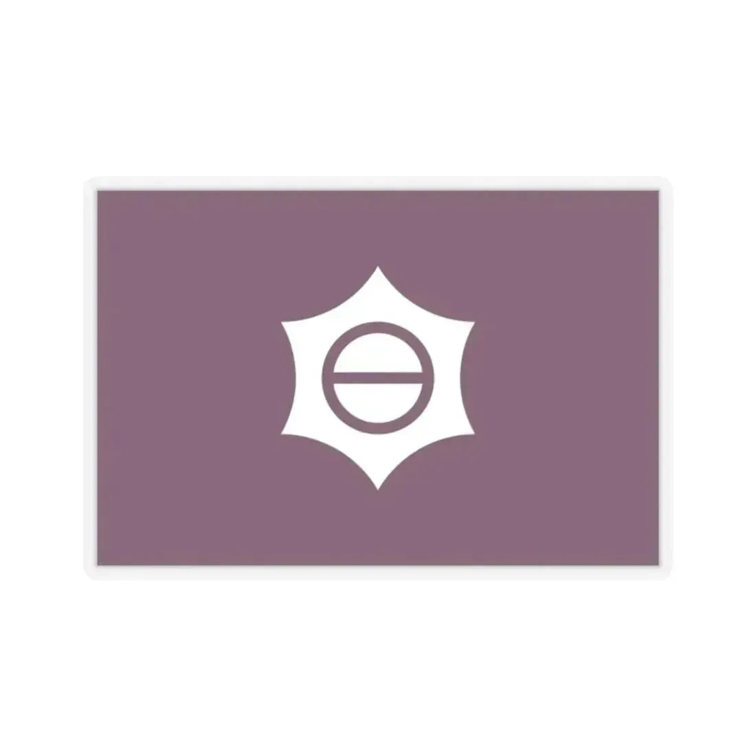 Flag of Meguro Tokyo Japan - STICKER Vinyl Kiss-Cut Decal 2 Inch Transparent - The Sticker Space