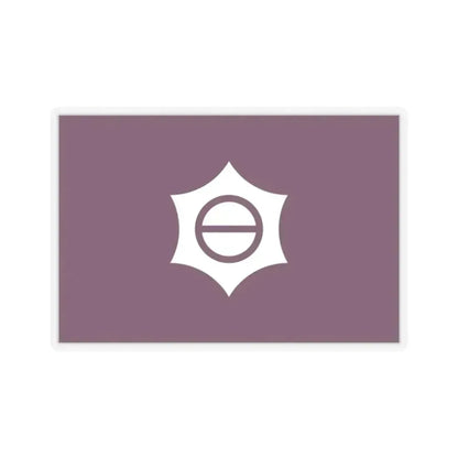 Flag of Meguro Tokyo Japan - STICKER Vinyl Kiss-Cut Decal 2 Inch Transparent - The Sticker Space