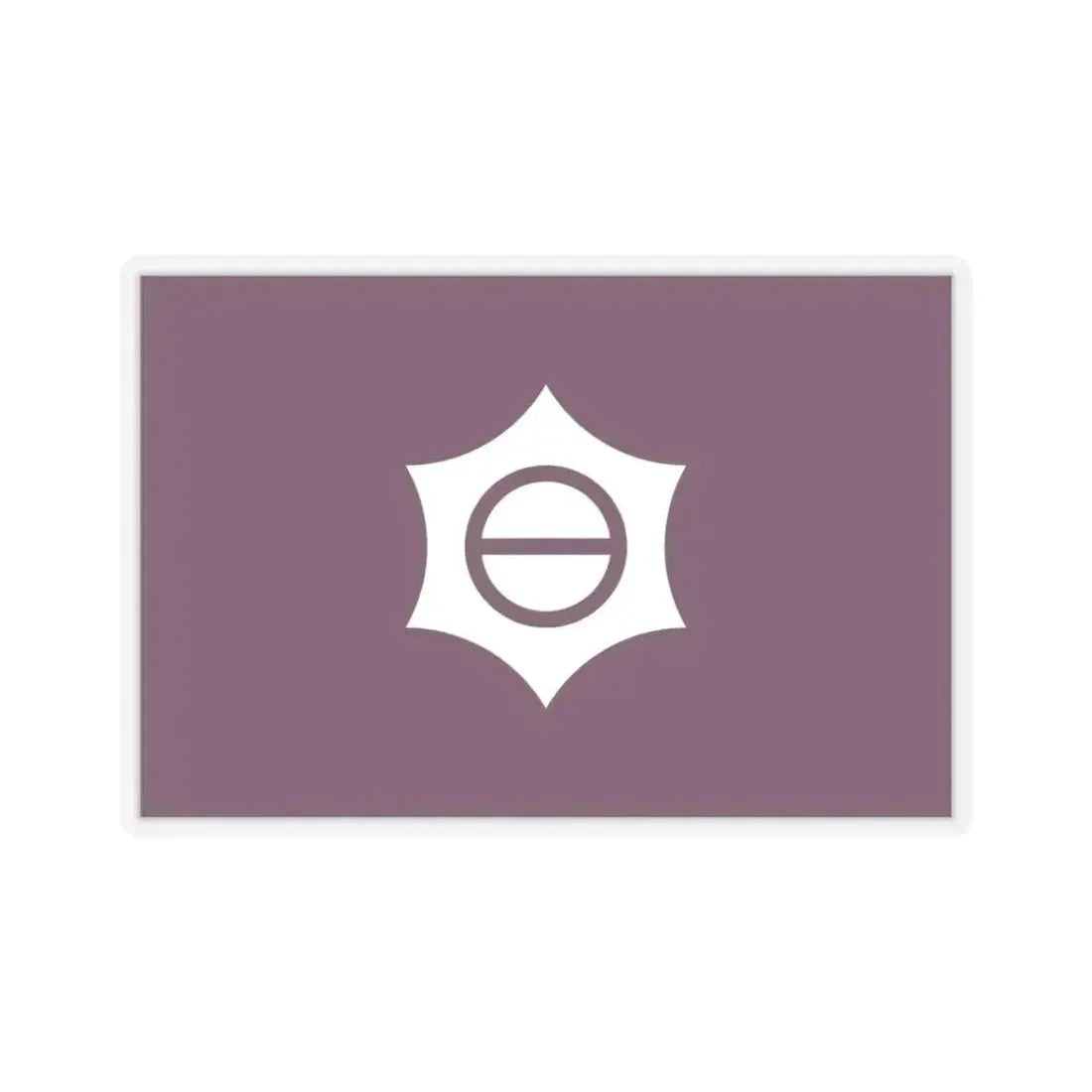 Flag of Meguro Tokyo Japan - STICKER Vinyl Kiss-Cut Decal 3 Inch Transparent - The Sticker Space