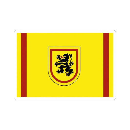 Flag of Meißen Germany STICKER Vinyl Die-Cut Decal 6 Inch - The Sticker Space