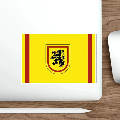 Flag of Meißen Germany STICKER Vinyl Die-Cut Decal - The Sticker Space