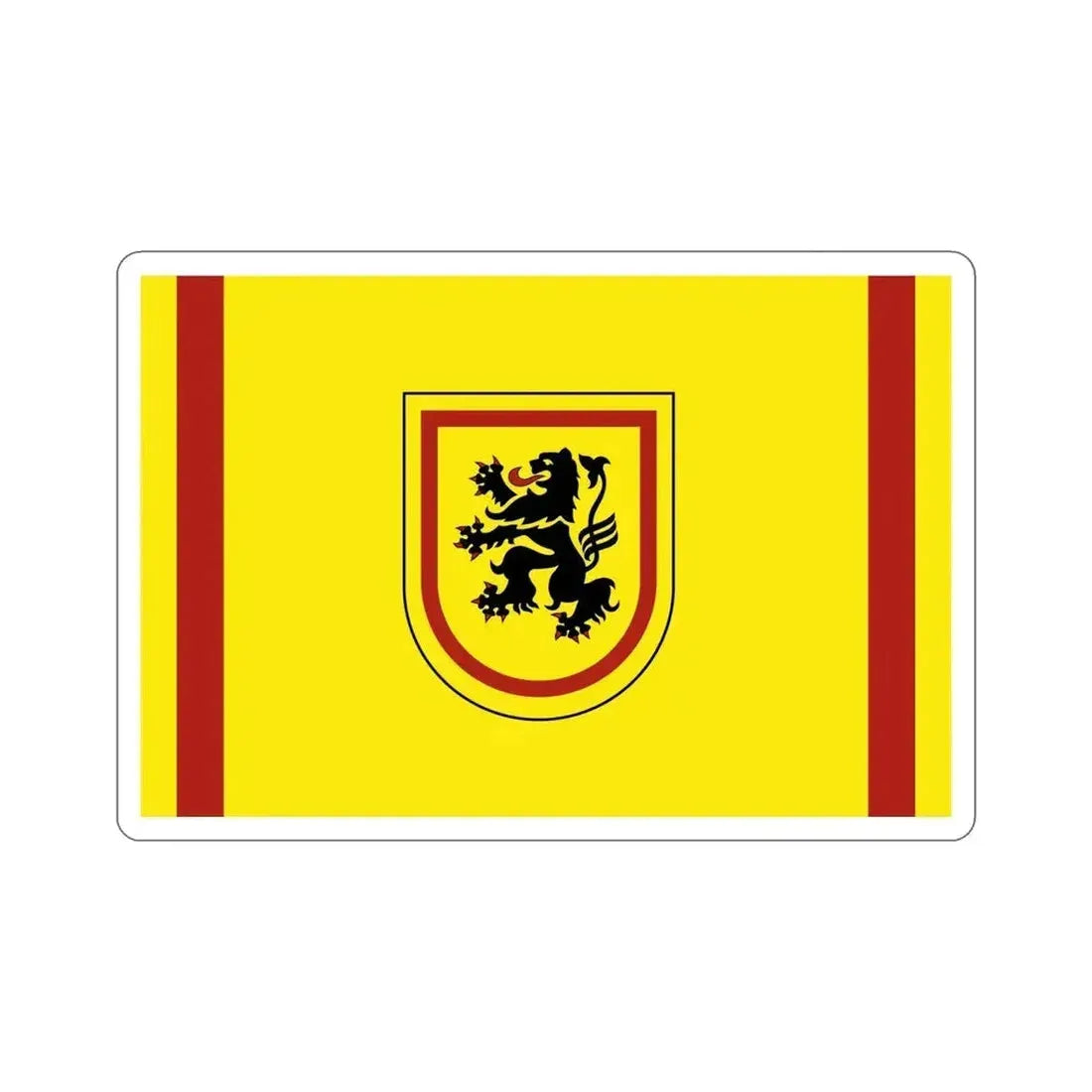 Flag of Meißen Germany STICKER Vinyl Die-Cut Decal - The Sticker Space